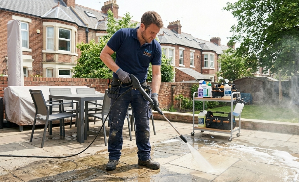 Complete house and yard cleaning services in Newcastle upon Tyne - deep cleaning and maintenance