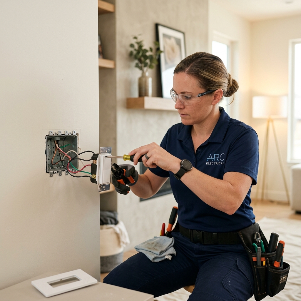 Certified electrical services in Newcastle upon Tyne - lighting, sockets, safety installations
