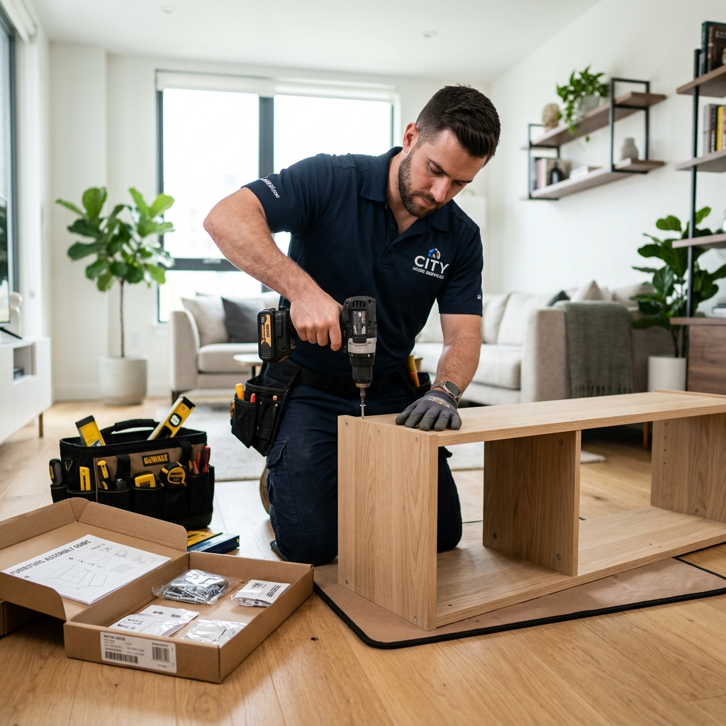 Professional furniture assembly service in Newcastle upon Tyne - flat-pack furniture setup